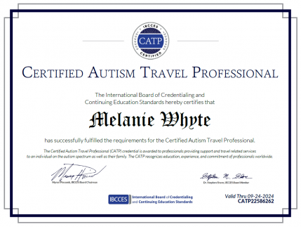 Certified Autism Travel Professional