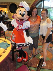 Disney's Character Breakfasts, Goofy's Kitchen, Minnie Mouse