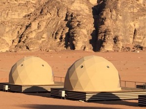 Luxury Martian Tents of the Sun Camp Wadi Rum