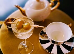 Martini with your High Tea?