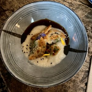 Dinner at Awaroa Lodge