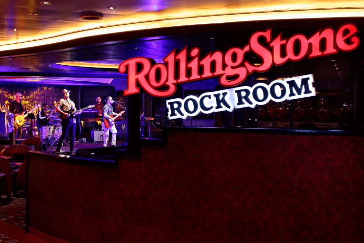 Holland America Line - Rotterdam | Rolling Stone Rock Room | TravelManagers