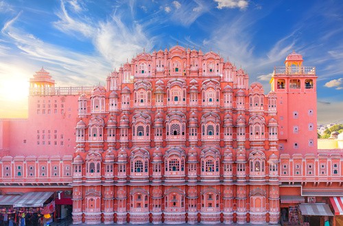 Pink palace Hawa Mahal, Jaipur, India