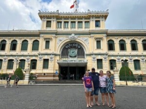 Cruising through Asia- Onboard the Norwegian Jewel - pictured Saigon Post Office Ho Chi Minh City 
