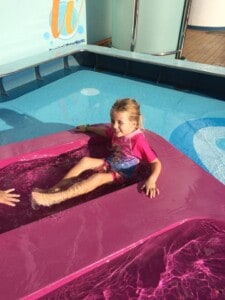 Family cruising- Carnival Legend slide