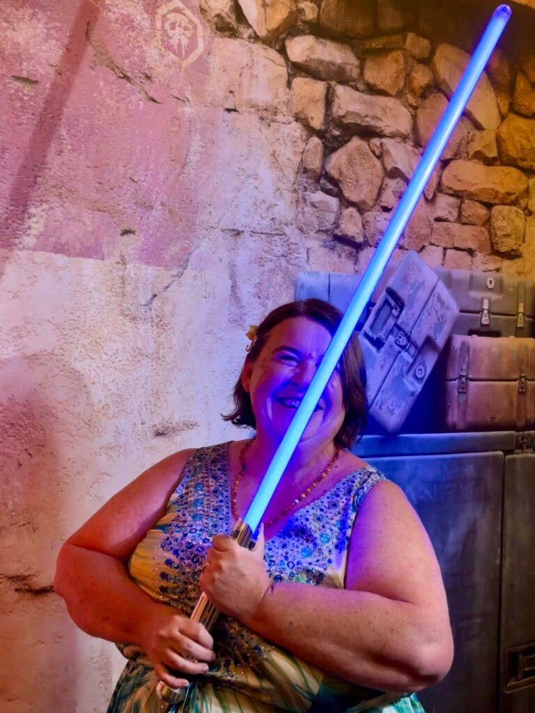 A Star Wars themed photo shoot on Disney Wonder