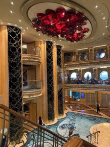 Lobby Atrium on Disney Wonder