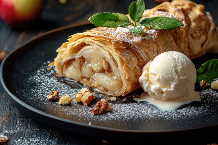Apple Strudel - Apfelstrudel Recipe