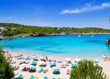 beach in Ibiza