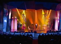 Ocean Cruising - pictured live entertainment