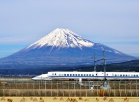 Train travel - Japan