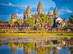 Coach Tour - Angkor Wat, Cambodia