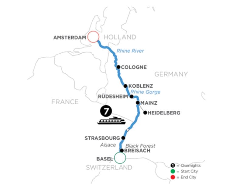 River cruise highlights: