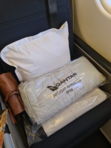 Qantas Business Class Jilda Jack 