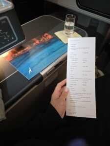Qantas Business Class Jilda Jack 