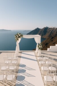 Clifftop Destination Wedding Santorini