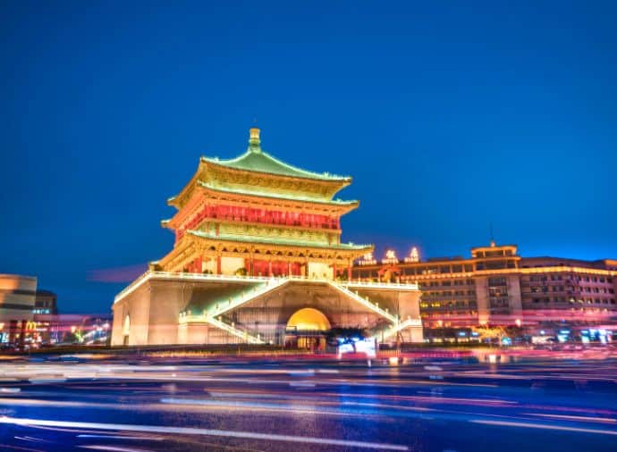 Beijing >TRAIN> Xi'an (B)