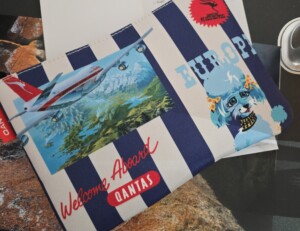 Qantas Business Class Jilda Jack