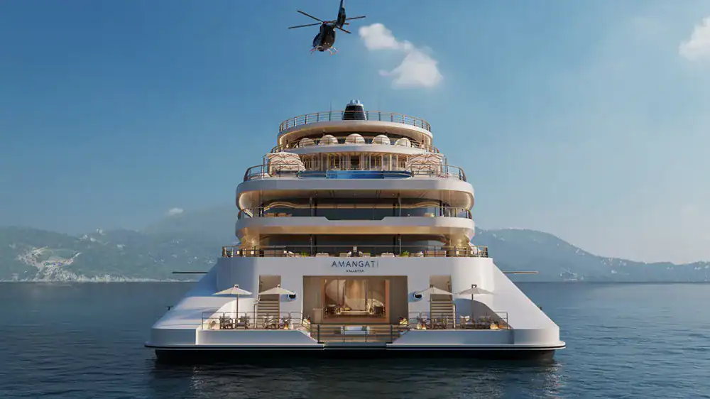 Aman’s Luxe 600-Foot Cruise Ship Will Debut in the Mediterranean in 2027