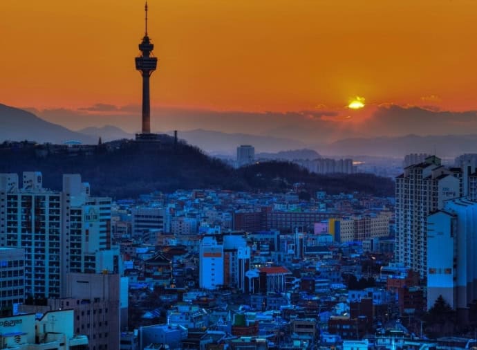 Mt. Seorak [Travel by BUS] Andong [Travel by BUS] Daegu 