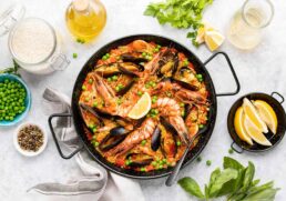 Tastes of Spain: Paella seafood