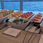 Freshly made sushi