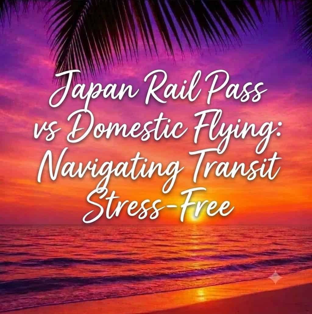 Japan Rail Pass vs Domestic Flying: Navigating Transit Stress-Free
