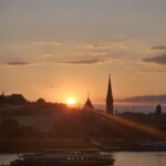 Sunset in Budapest